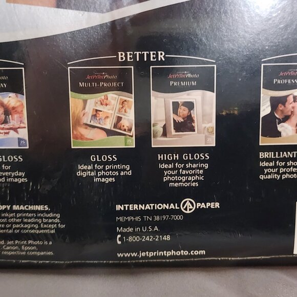 Int'l Paper Jet Print Photo 8.5"x11" High Gloss Premium Heavyweight Photo Paper - Picture 12 of 16